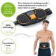 Beurer muscle stimulation abdominal and back muscle belt, АААх3, 0.35kg, belt, 5 training programmes, black (EM_39)