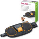 Beurer muscle stimulation abdominal and back muscle belt, АААх3, 0.35kg, belt, 5 training programmes, black (EM_39)
