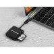 Transcend USB 3.2 Type-C > microSD/SD Чёрный (TS-RDC3)