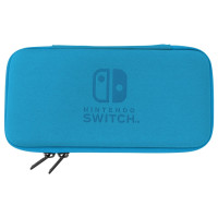 Hori Slim Tough Pouch (Blue) for Nintendo Switch Lite (873124008234)
