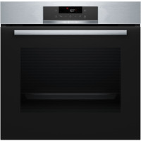 Bosch Bosch Oven electrical, 71L, A+, display, convection, Pyrolis, telescopic, inox (HBG572ES3)