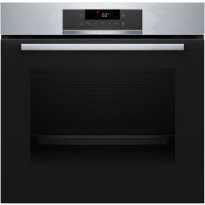 Bosch Bosch Oven electrical, 71L, A+, display, convection, Pyrolis, telescopic, inox (HBG572ES3)