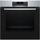 Bosch Bosch Oven electrical, 71L, A+, display, convection, Pyrolis, telescopic, inox (HBG572ES3)