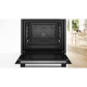 Bosch Bosch Oven electrical, 71L, A+, display, convection, Pyrolis, telescopic, inox (HBG572ES3)