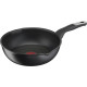 Tefal Deep frying pan Unlimited, 22 cm, aluminum, bakelite, black (G2557572)