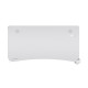 Trust Desk GXT 709W LUMINUS, (120х74см), RGB, white (25328_TRUST)