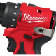 Milwaukee Шурупокрут-дриль акумуляторний M12 BLDDRC-202C 12В 2х2А·год 40Нм 0-550-1700об·хв ЗП C12C кейс 1.2кг (4933499686)