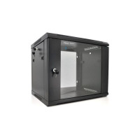 Шкаф настенный Merlion 9U 19" 600*600*500 (Ш*Г*В)мм, black (Ml3-6609 / 23528)