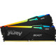 Kingston Memory Kingston DDR5 64GB KIT (32GBx2) 6400 FURY Beast RGB XMP (KF564C32BBAK2-64)