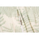 ARDESTO Bedding set 1.5 Gloria, sateen, duvet cover160x220cm, sheet 160x220cm, pillowcases (2) 50x70cm, 100% cotton, leaves green (ART1622GY)