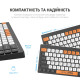 Клавиатура OfficePro SK955B Wireless/Bluetooth Black (SK955B)