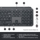 Комплект Logitech MX Keys for Business UA Graphite + Desk Mat Studio Series Mid Grey (MX920-010933)
