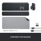 Комплект Logitech MX Keys for Business UA Graphite + Desk Mat Studio Series Mid Grey (MX920-010933)