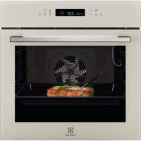 Electrolux oven electrical, 72l, A+, display, convection, champagne (LOE7F31S)