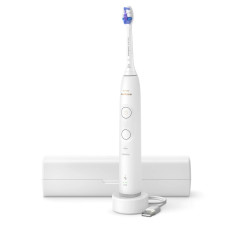 Philips toothbrush electric Sonicare 6100 Series, 62th.fluct/min, nozzle-1, case, white (HX7400/06)