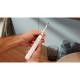 Philips toothbrush electric Sonicare 6100 Series, 62th.fluct/min, nozzle-1, case, white (HX7400/06)