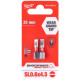 Milwaukee Shockwave Bits, SL0, 6x4, 5x25mm, 2-piece set (4932430901)