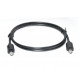 Кабель мультимедийный Optical Toslink 1.0m black REAL-EL (EL123500036)