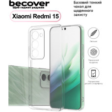 Чехол для мобильного телефона BeCover Silicone Xiaomi Redmi 15 4G (171mm) EU Transparent (713783)
