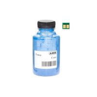 Тонер HP CLJ Pro 3203/3303, W2221A, chip, 40г Cyan ANK (50000772)