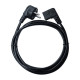 Кабель питания C13 1.8m 90° corner black Armorstandart (ARM73124)