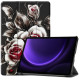 Чехол для планшета BeCover Smart Case Samsung Galaxy Tab S10 FE (SM-X520/SM-X526) 10.9" Black Rose (715923)