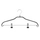 ARDESTO Hanger with Clothespin Set 42cm, 2pcs, metal, PVC, black (ARHC2802BC)