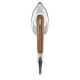Sencor steamer compact, 1800W, 180ml, constant steam - 25g, ceramic soleplate, white-brown (SSI0880BZ)
