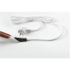 Sencor steamer compact, 1800W, 180ml, constant steam - 25g, ceramic soleplate, white-brown (SSI0880BZ)