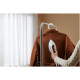 Sencor steamer compact, 1800W, 180ml, constant steam - 25g, ceramic soleplate, white-brown (SSI0880BZ)