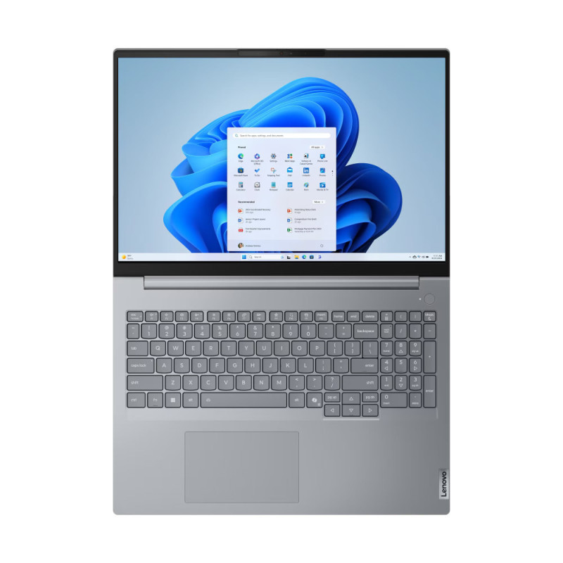 Lenovo Notebook ThinkBook 16-G8 16  WUXGA IPS AG, Intel 7-240H, 16GB, F1TB, UMA, Win11P, grey (21SH0091RA)