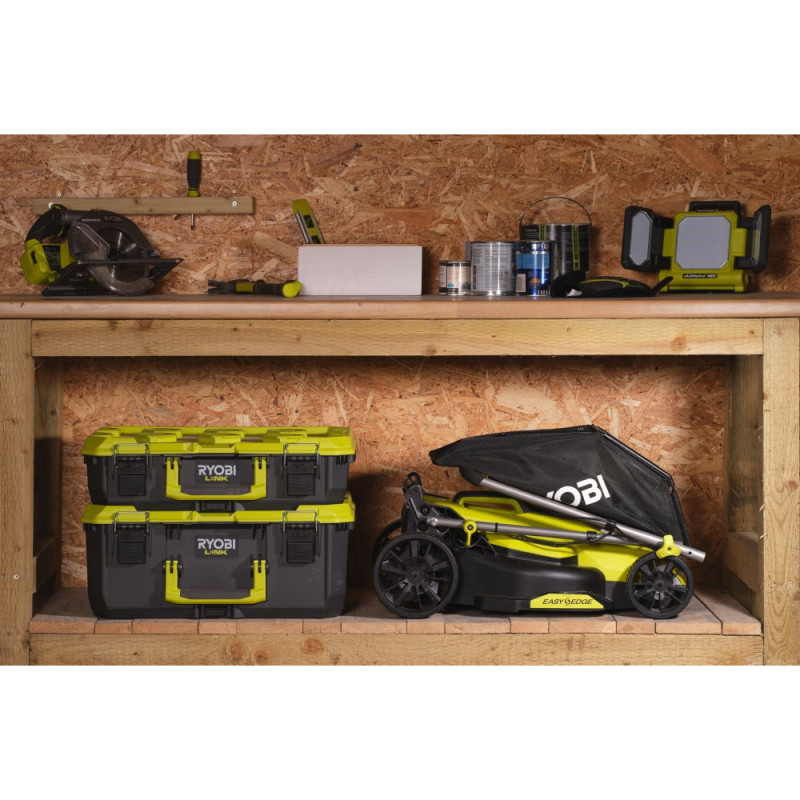 Ryobi Battery lawn mower ONE+ HP RY18LMX33A-150 18V battery 1x5Ah 33cm 30L 25-90mm 9.3kg (5133006287)