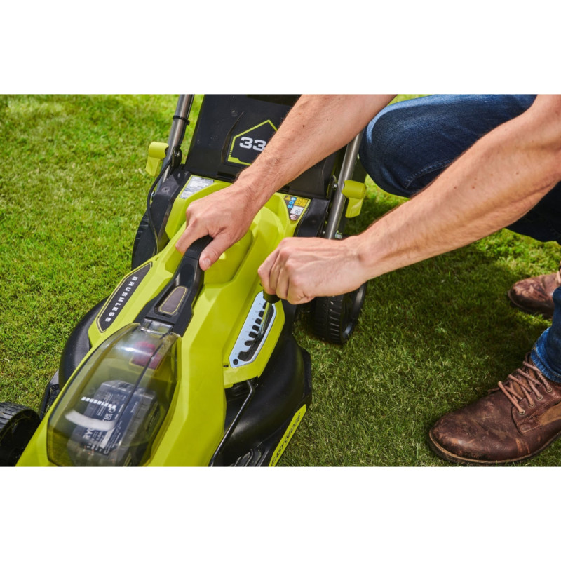 Ryobi Battery lawn mower ONE+ HP RY18LMX33A-150 18V battery 1x5Ah 33cm 30L 25-90mm 9.3kg (5133006287)