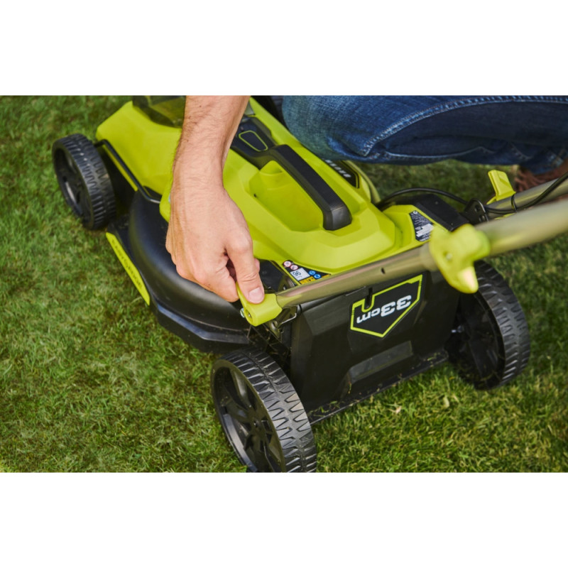 Ryobi Battery lawn mower ONE+ HP RY18LMX33A-150 18V battery 1x5Ah 33cm 30L 25-90mm 9.3kg (5133006287)