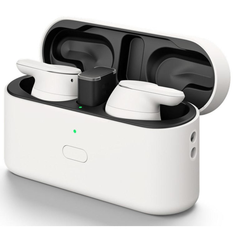 Epos ADAPT E1 TWS Headphones, BT 5.3, ANC, IPX5, SBC, AAC, Microsoft Teams, Zoom, Google Meet, Webex, Mic, Nordic White (1001261)