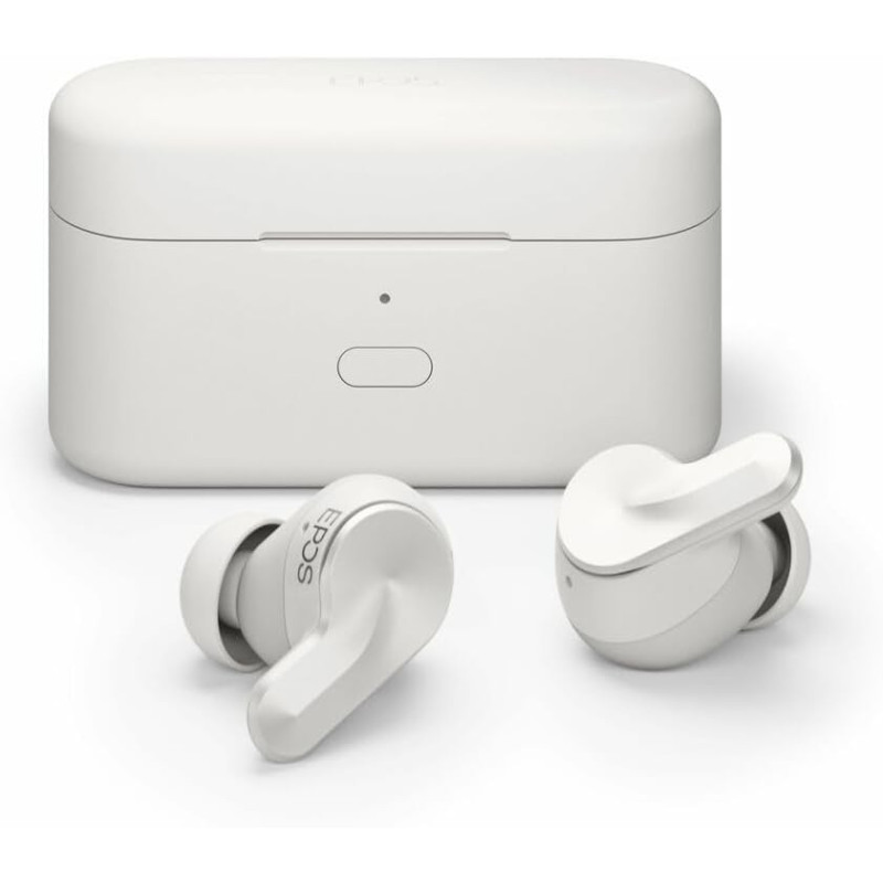Epos ADAPT E1 TWS Headphones, BT 5.3, ANC, IPX5, SBC, AAC, Microsoft Teams, Zoom, Google Meet, Webex, Mic, Nordic White (1001261)