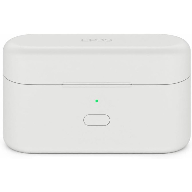 Epos ADAPT E1 TWS Headphones, BT 5.3, ANC, IPX5, SBC, AAC, Microsoft Teams, Zoom, Google Meet, Webex, Mic, Nordic White (1001261)