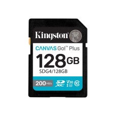Kingston Kingston SD 128GB C10 UHS-I U3 V30 R200MB/s (SDG4/128GB)