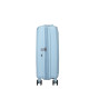 American Tourister Валіза American Tourister, Soundbox, поліпропілен, мала, 55см, 35.5/41л, TSA, 4 колеса, EXP, пастельно-блакитний (32G*22001)