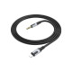 Кабель мультимедийный Lightning to 3.5mm M 1.0m black BOROFONE (6941991108327)