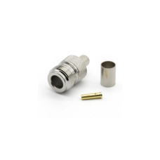Коннектор N Type Female обжим RG6/RG5/LMR-300/RG304/5D-FB/РК-75 Voltronic (YT42113)