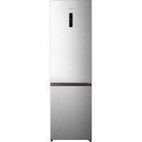 Gorenje Холодильник з нижн. мороз. камерою, 200х60х60см, 2 двері, 238(98)л, А+, NF+, Зона св-ті, Зовн. Дисп, сірий (NRK620EAXL4)