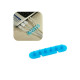 Держатель для кабеля Extradigital CC-595 Cable Clips, Black/Blue (KBC1725)