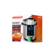 ARDESTO Multicooker-pressure cooker MPC-P226, 900W, bowl-6L, electronic control, recipes book, inox+plastic, silver