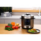 ARDESTO Multicooker-pressure cooker MPC-P226, 900W, bowl-6L, electronic control, recipes book, inox+plastic, silver