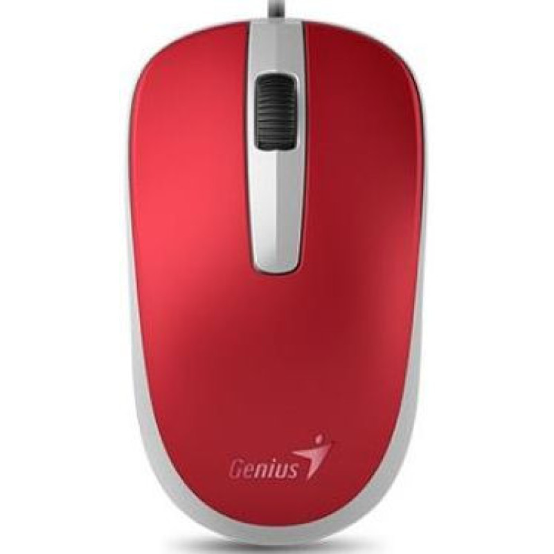 Genius Mouse DX-120, USB-A, red (31010105104)