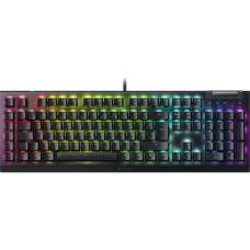 Клавиатура Razer BlackWidow V4 X Green Switch USB RU Black (RZ03-04700800-R3R1)