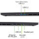 Acer Notebook Nitro 16S AN16S-61 16" WQXGA IPS, AMD R9-365, 32GB, F2TB, NVD5070Ti-12, Lin, black (NH.U07EU.002)