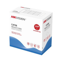 Кабель сетевой Hikvision UTP 305м, cat.5e, CU, outdoor (DS-1LN5EO-UU/E)