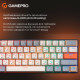 Клавиатура GamePro MK130 V2 Infinity QLAB Sakura Linear RGB USB UA Black (MK130-V2-B-QS)